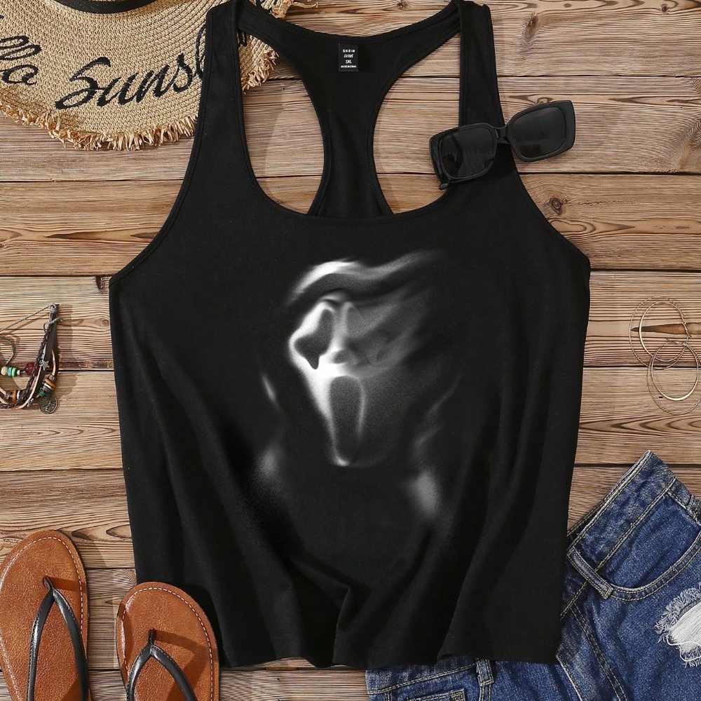 Women's XL Halloween Tank Top